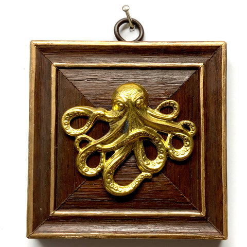 Wooden Frame with Octopus (3.75