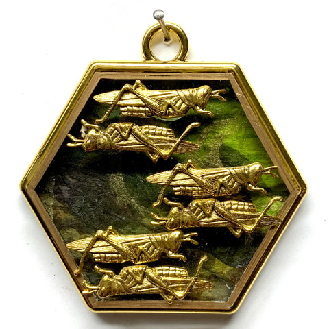 Acrylic Frame with Crickets / Slight Imperfections (3.25