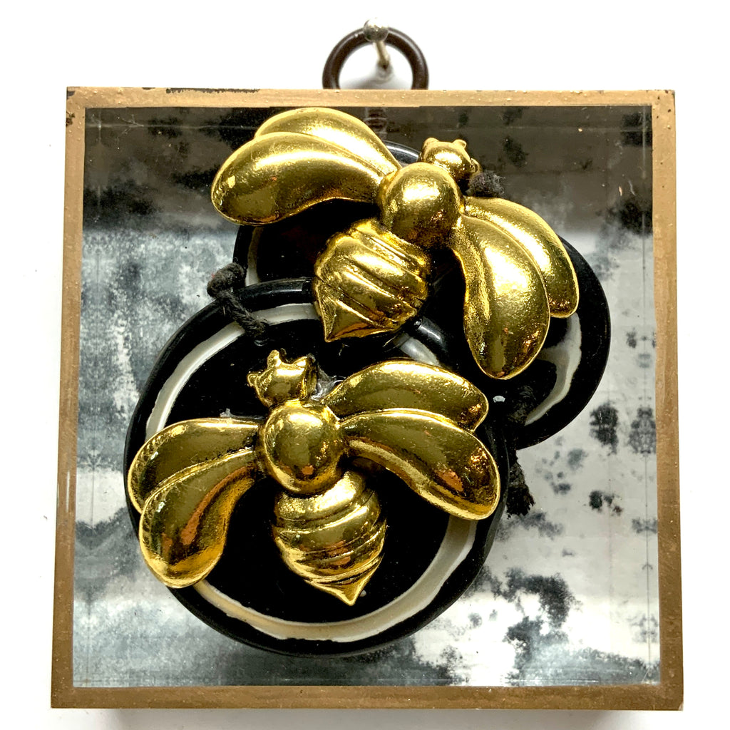 Acrylic Frame with Deco Bees / Slight Imperfections (3