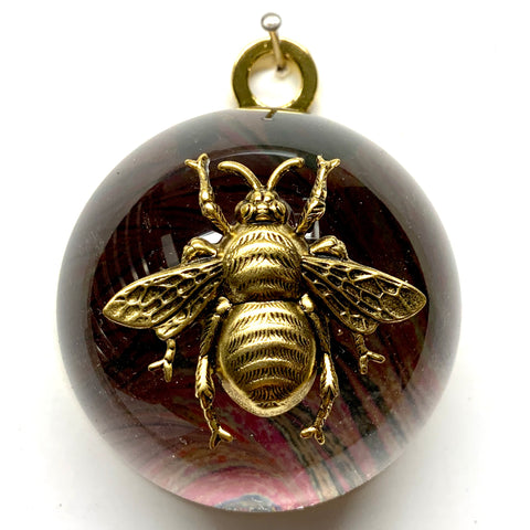 Acrylic Dome Frame with Grande Bee / Slight Imperfections (2.5
