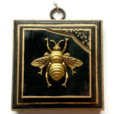 Wooden Frame with Grande Bee on Coromandel (3.25