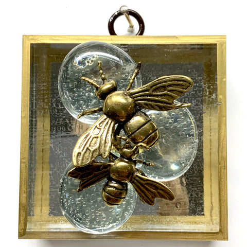 Acrylic Frame with Bees / Slight Imperfections (3