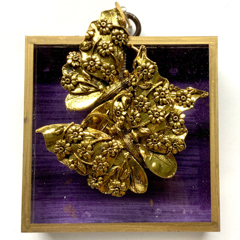 Acrylic Frame with Butterflies / Slight Imperfections (3