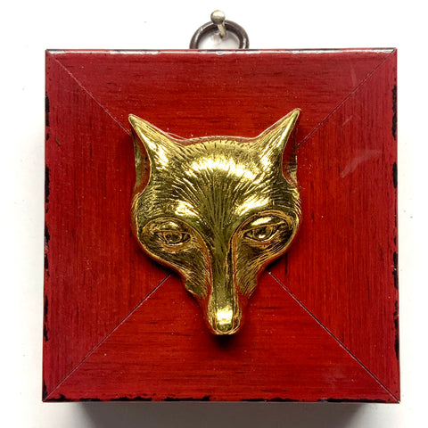 Modern Lacquered Frame with Fox (3” wide)