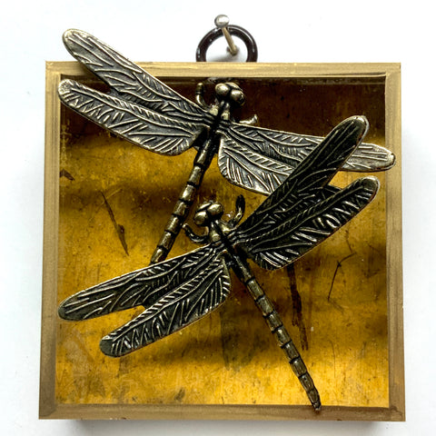 Acrylic Frame with Dragonflies / Slight Imperfections (3