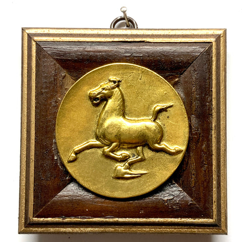 Wooden Frame with Flying Horse of Gansu (4.25