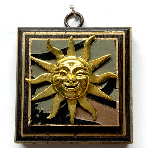 Wooden Frame with Sun on Coromandel (3.25