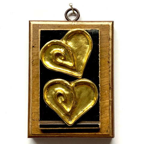 Wooden Frame with Hearts on Coromandel (3.25