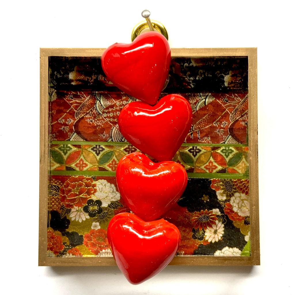 Acrylic Frame with Hearts / Slight Imperfections (3