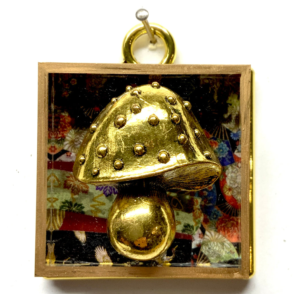 Acrylic Frame with Mushroom / Slight Imperfections (2