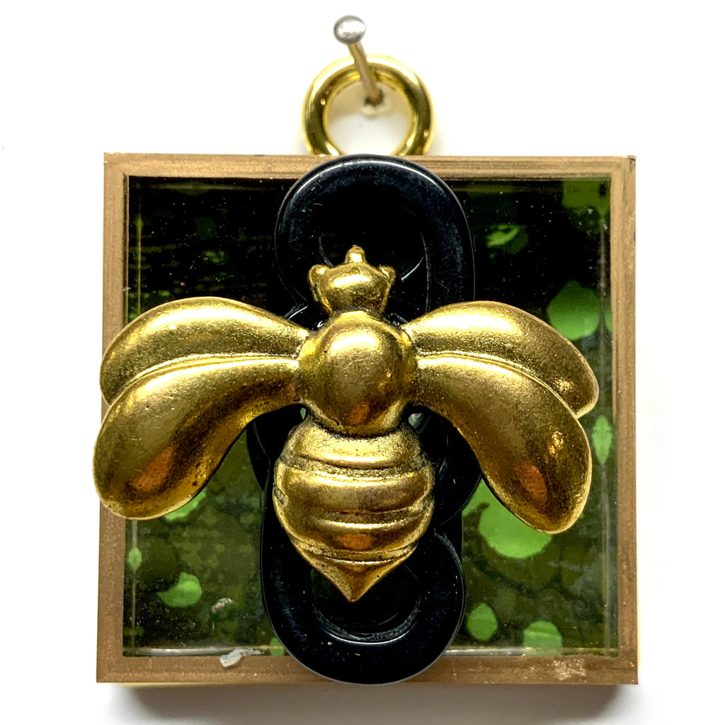 Acrylic Frame with Deco Bee / Slight Imperfections (2