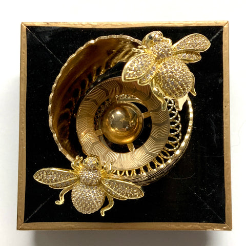 Modern Lacquered Frame with Sparkle Bees (3