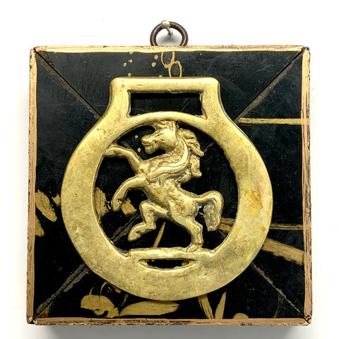Coromandel Frame with Horse Brass (4” wide)