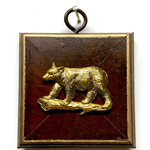 Wooden Frame with Bear (3