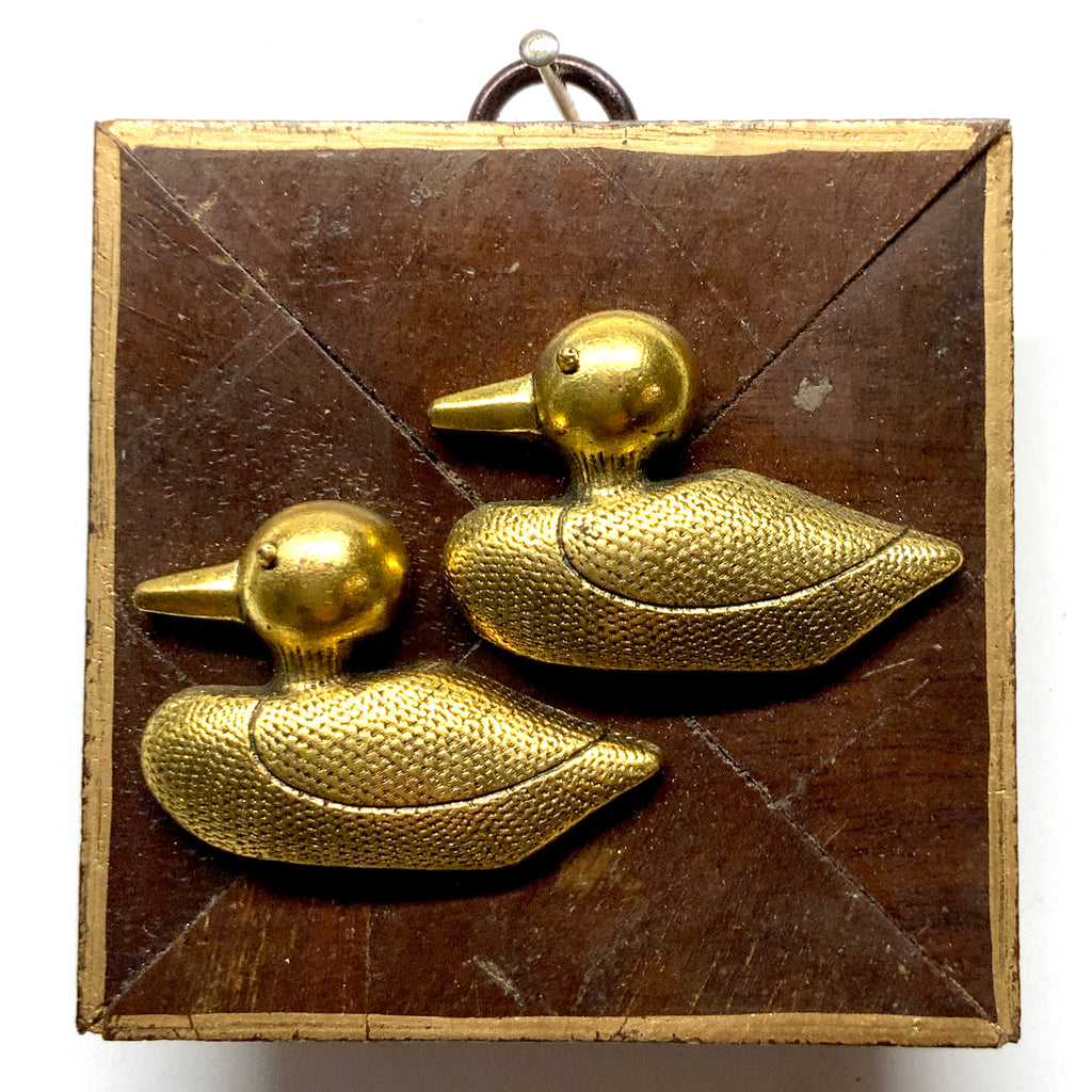 Wooden Frame with Ducks (3