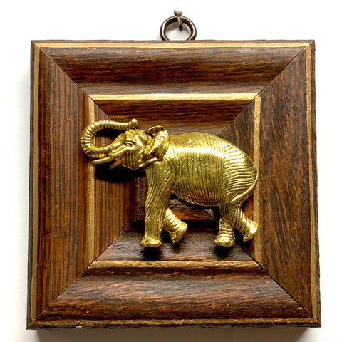 Wooden Frame with Elephant (4.25