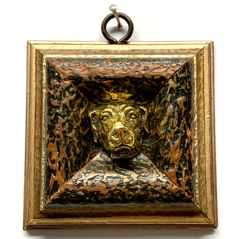 Painted Frame with Dog (3.5
