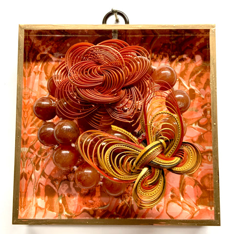 Acrylic Frame with Butterfly on Necklace / Slight Imperfections (4