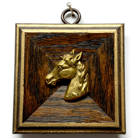 Wooden Frame with Horse (3