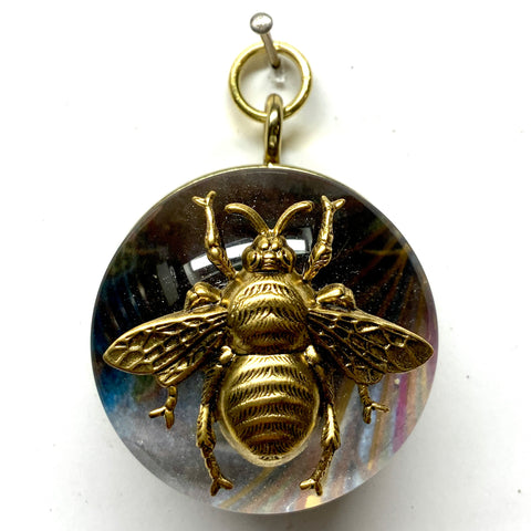 Acrylic Dome Frame with Grande Bee / Slight Imperfections (2