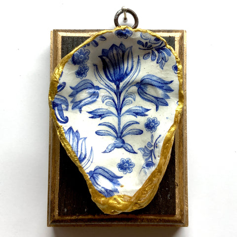 Bourbon Barrel Frame with Oyster Shell (3.25