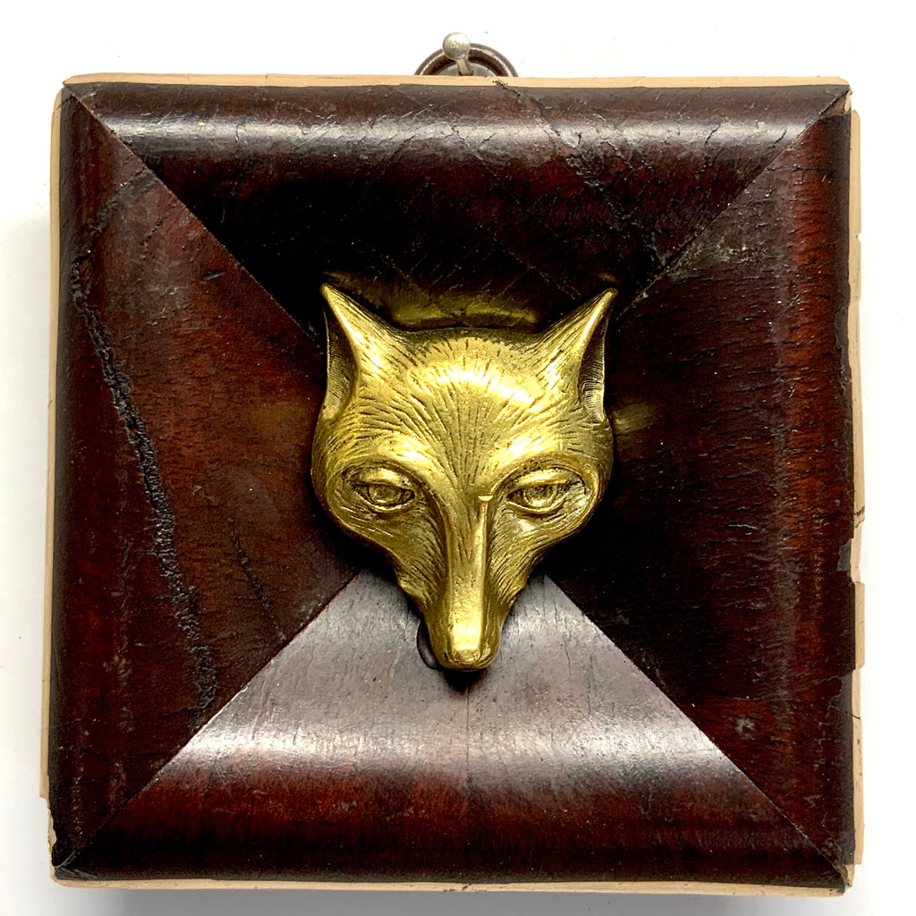 Wooden Frame with Fox (3.75