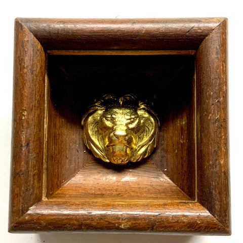 Wooden Frame with Lion (3