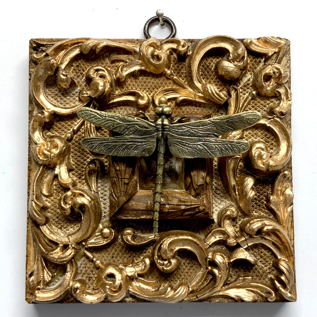 Gilt Frame with Dragonfly (4.5