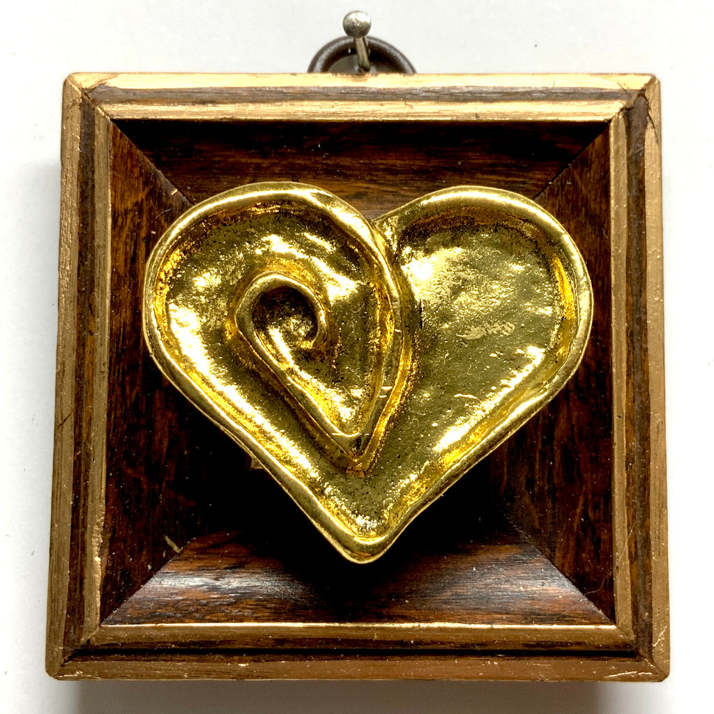 Wooden Frame with Heart (2.75