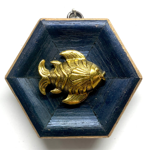 Painted Frame with Fish  (4