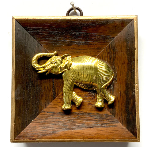 Wooden Frame with Elephant (4