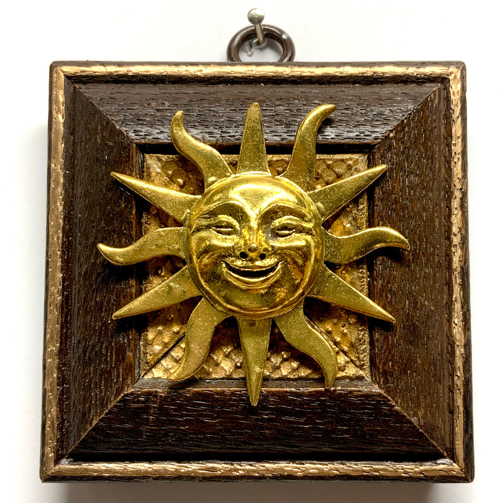Wooden Frame with Sun (3.25