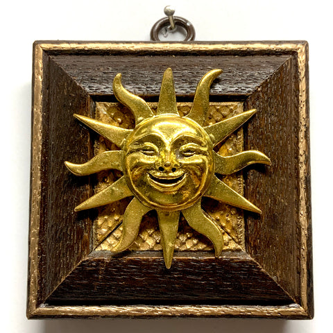 Wooden Frame with Sun (3.25