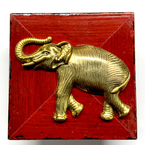 Modern Lacquered Frame with Elephant (3